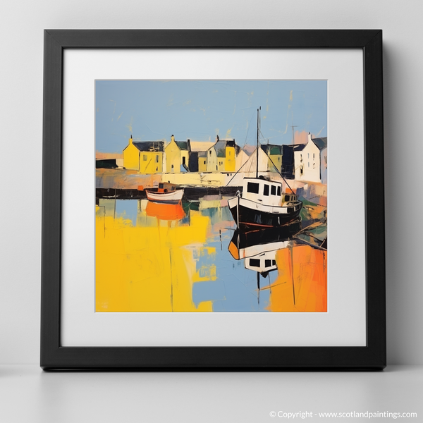 Framed version of Portmahomack Harbour