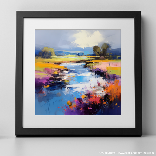 Framed version of River Don