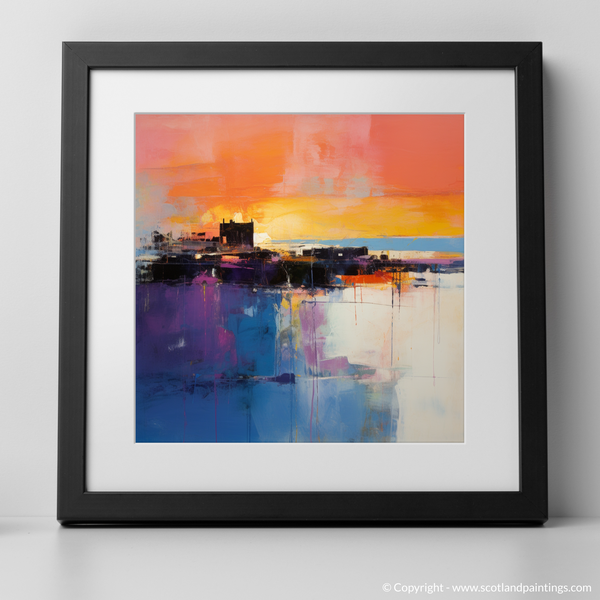 Framed version of North Berwick Harbour