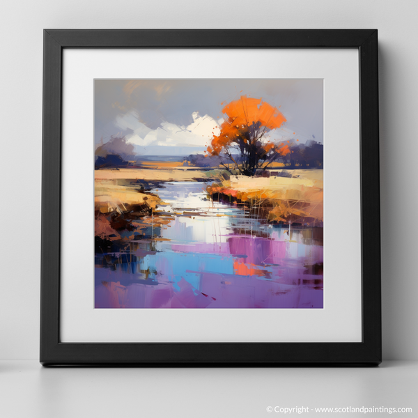 Framed version of River Esk