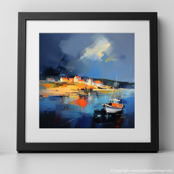 Framed version of St Abba's Harbour