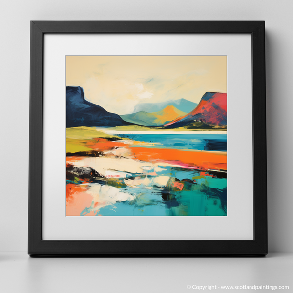 Framed version of Coral Beach