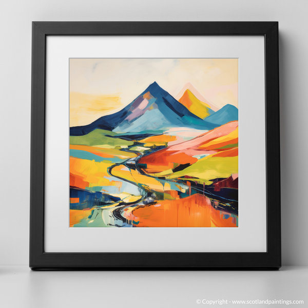 Framed version of Sgurr na Ciche