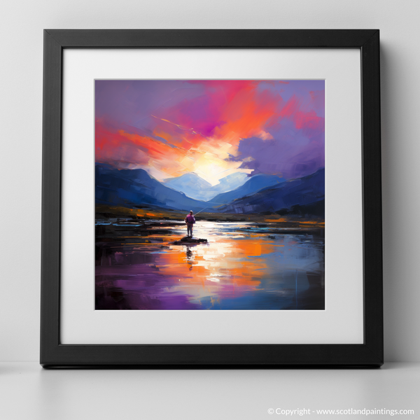 Framed version of River Orchy