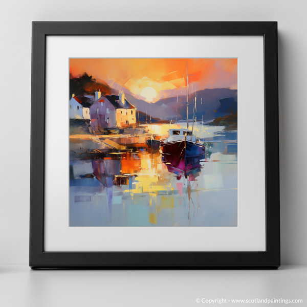 Framed version of Tayvallich Harbour