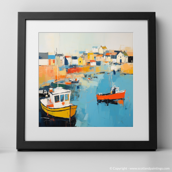 Framed version of Stonehaven Harbour