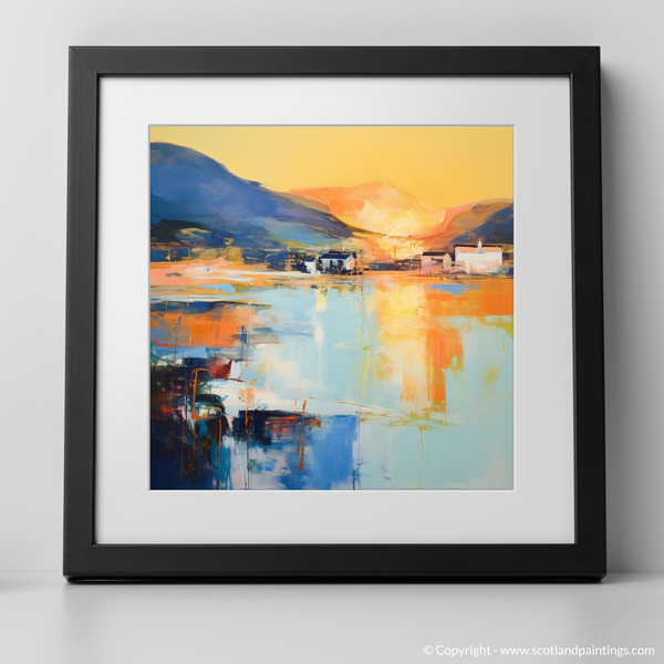 Framed version of Lochranza Harbour