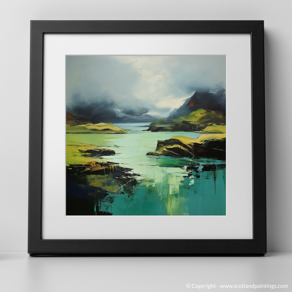 Framed version of Loch Spelve