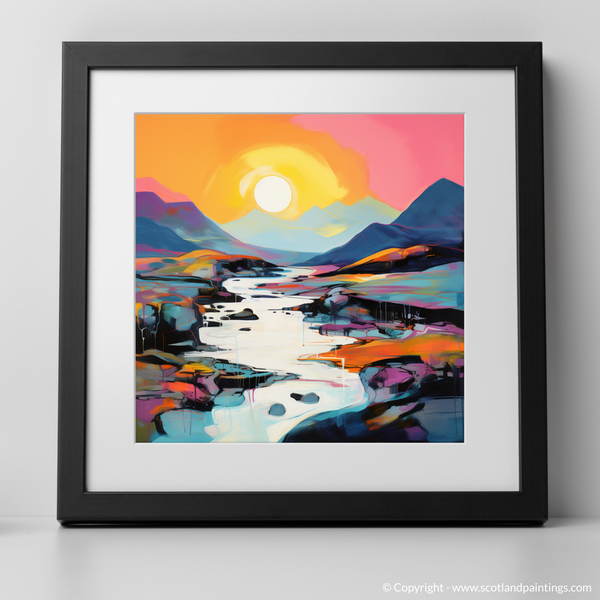 Framed version of Isle of Skye