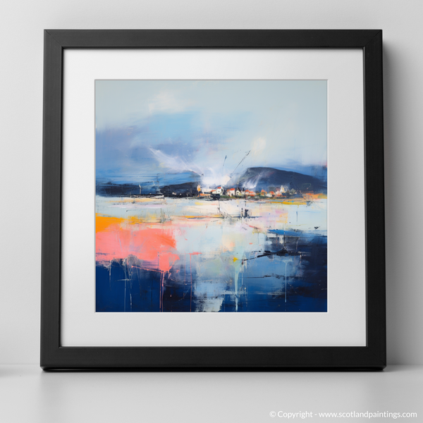 Framed version of Whitehills Harbour