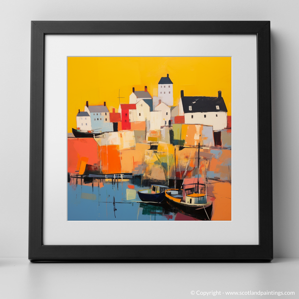 Framed version of St Monans Harbour