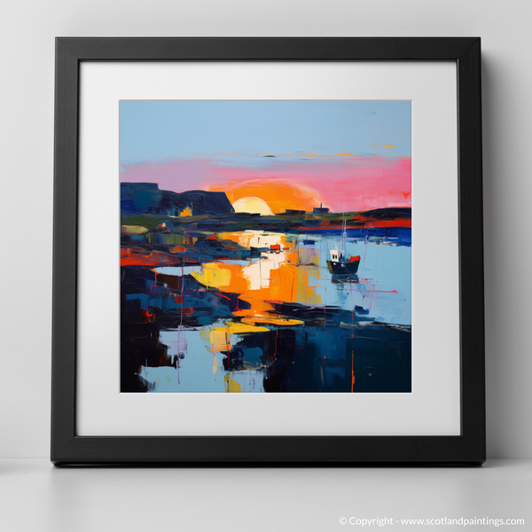 Framed version of Tayvallich Harbour