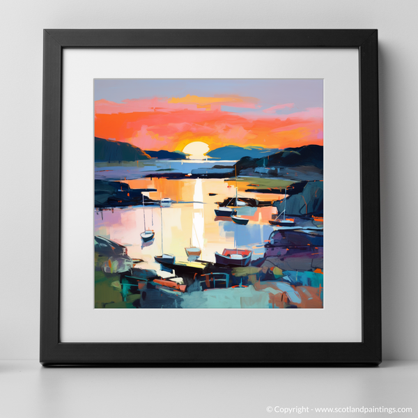 Framed version of Tayvallich Harbour