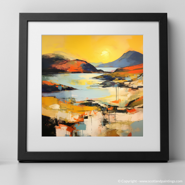 Framed version of Scourie Bay