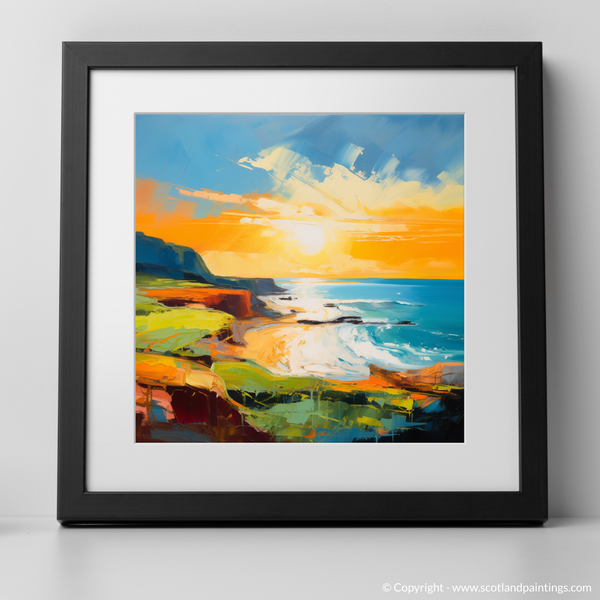 Framed version of Coldingham Bay