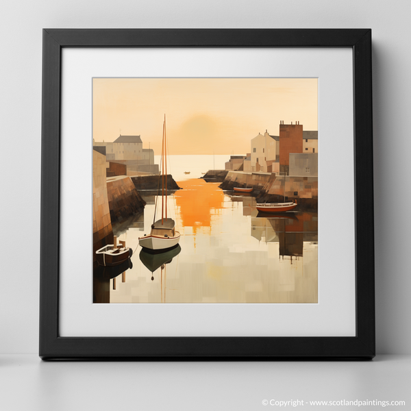 Framed version of Eyemouth Harbour