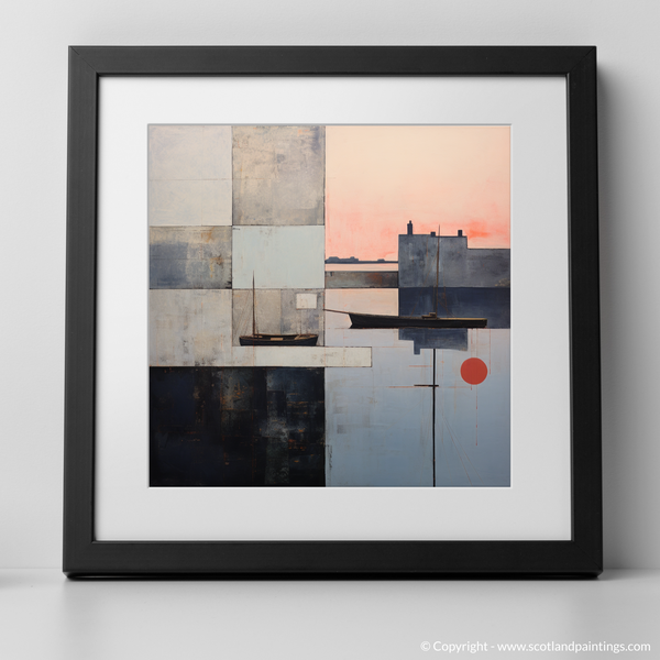 Framed version of Eyemouth Harbour