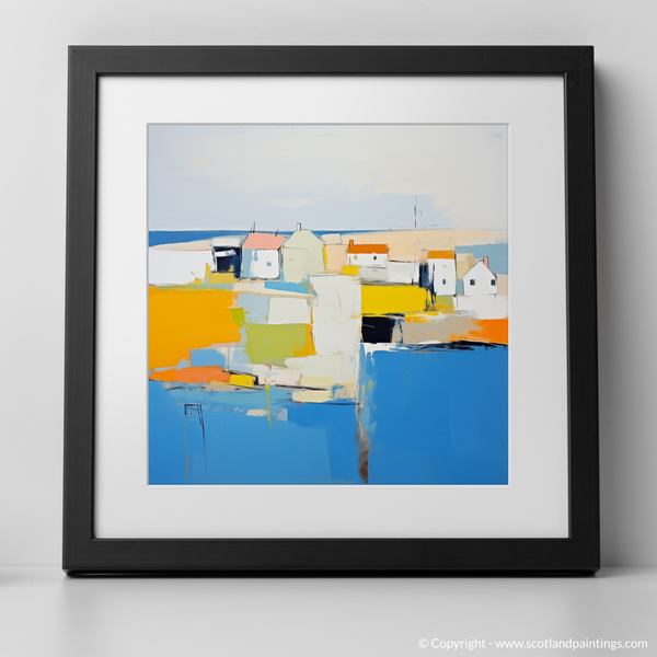 Framed version of Portmahomack Harbour