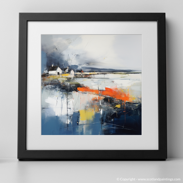 Framed version of Whitehills Harbour