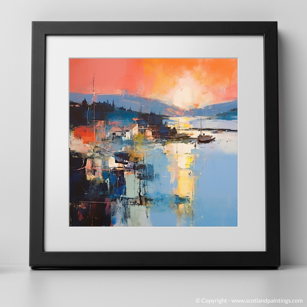 Framed version of Tobermory Harbour