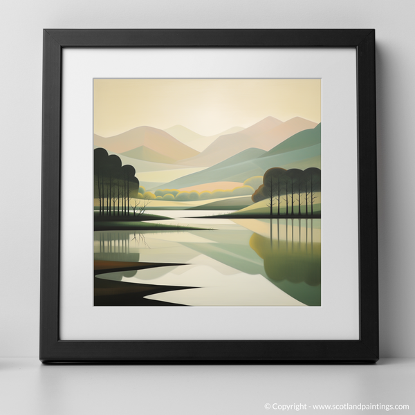 Framed version of Glen Lochay