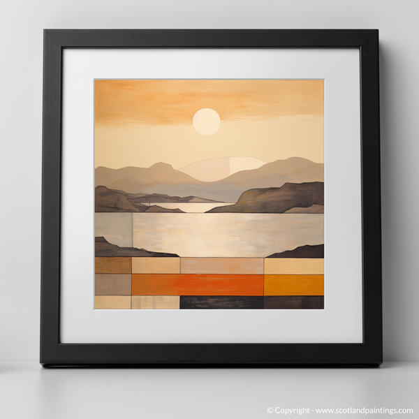 Framed version of Scourie Bay