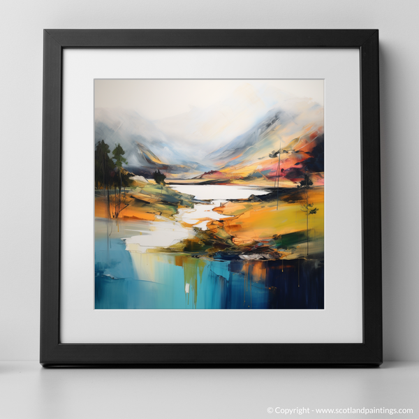 Framed version of Glen Affric