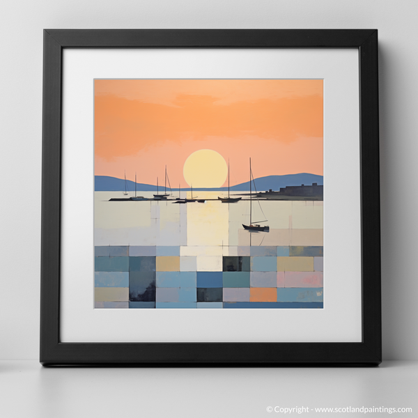 Framed version of North Berwick Harbour