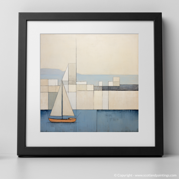 Framed version of Millport Harbour