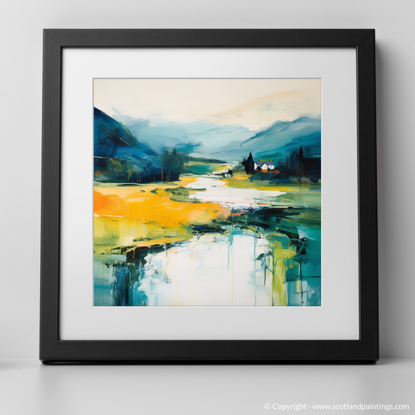 Framed version of River Tay