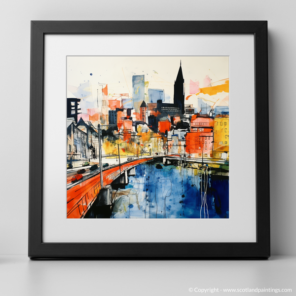 Framed version of Glasgow