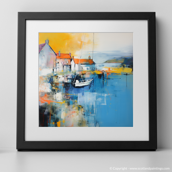 Framed version of St Abba's Harbour