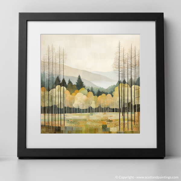 Framed version of Glenmore Lodge Forest