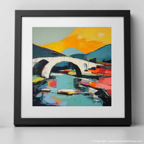 Framed version of Clachan Bridge