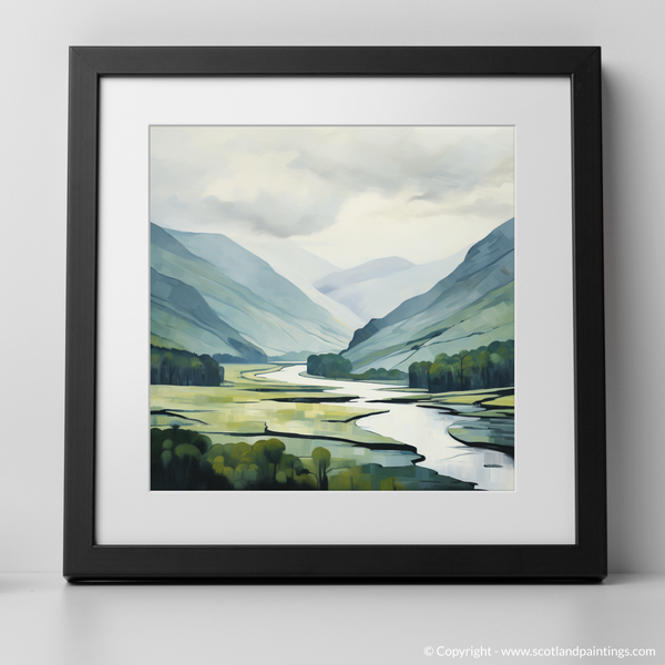 Framed version of Glen Lyon