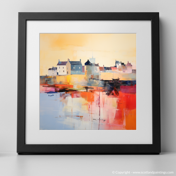 Framed version of St Monans Harbour