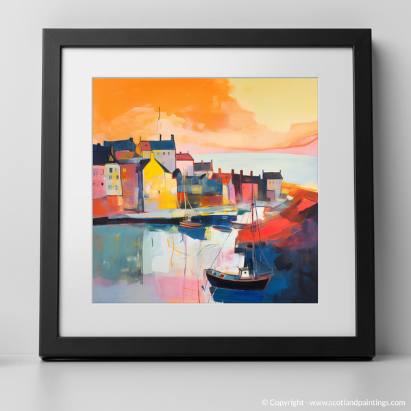 Framed version of St Monans Harbour