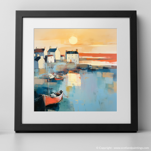 Framed version of St Monans Harbour