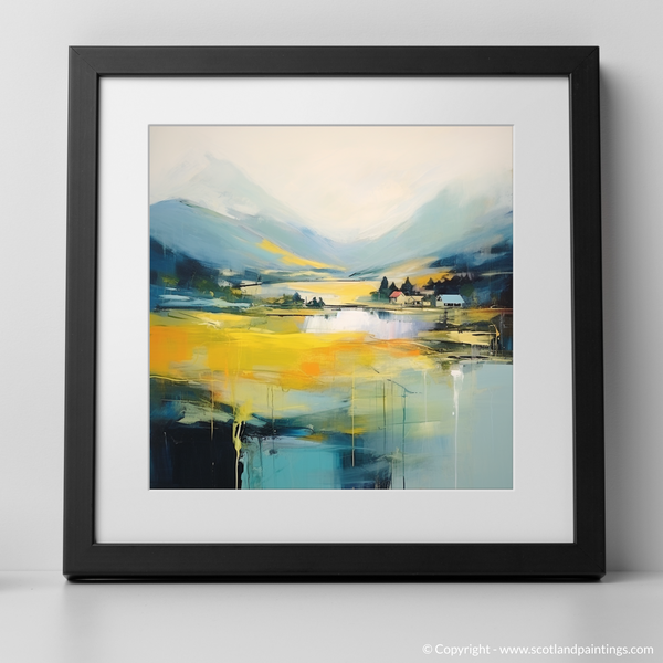 Framed version of Glen Lochay