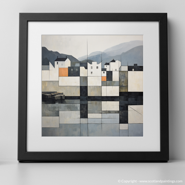 Framed version of Mallaig Harbour