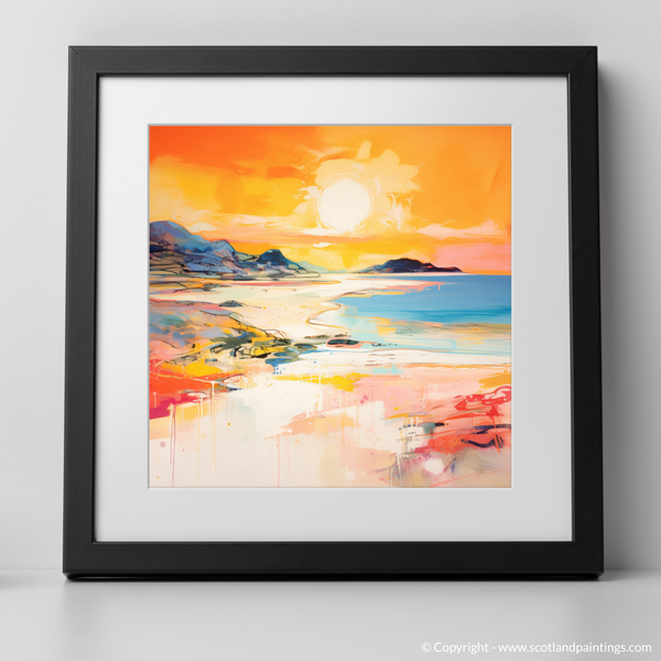 Framed version of Achmelvich Beach