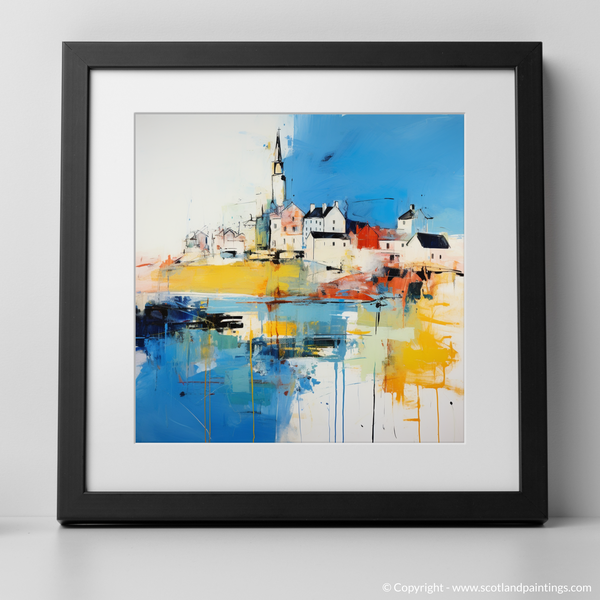 Framed version of Macduff Harbour