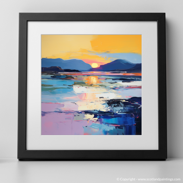 Framed version of Camusdarach Beach