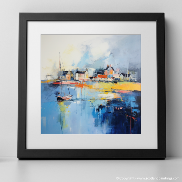 Framed version of Anstruther Harbour