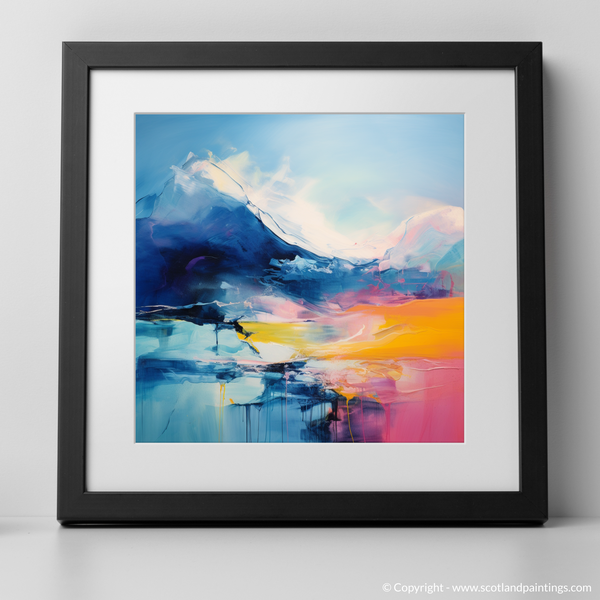 Framed version of Meall nan Tarmachan