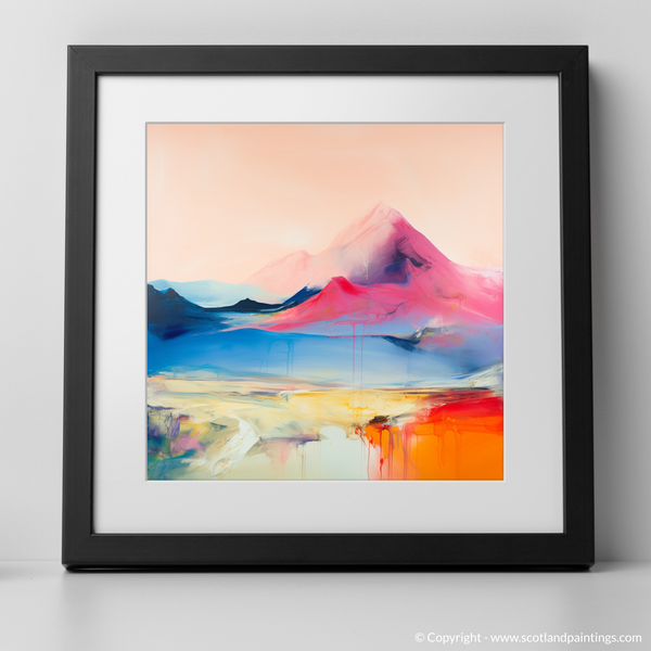 Framed version of Schiehallion