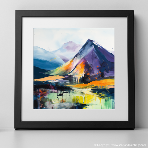 Framed version of Stob Coire Raineach