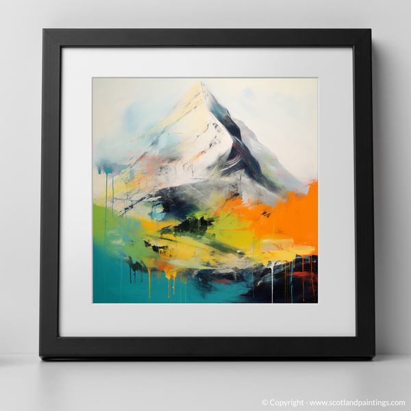 Framed version of Stob Coire Raineach