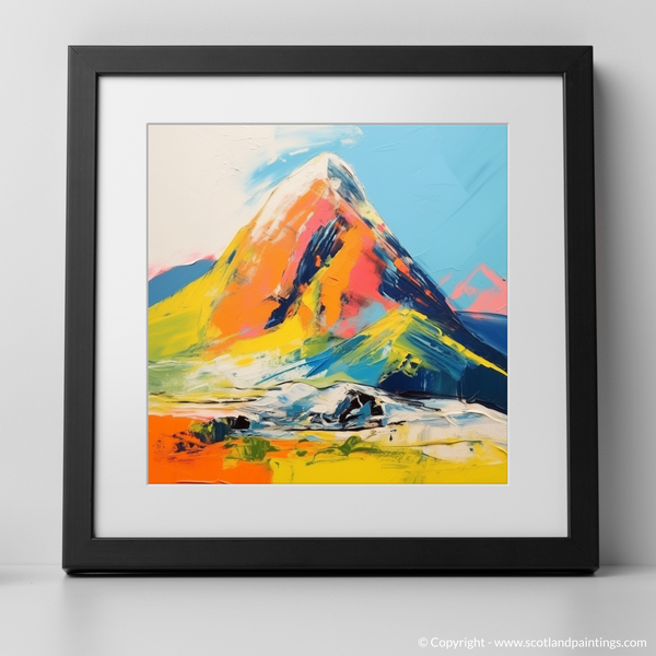 Framed version of Stob Coire Raineach