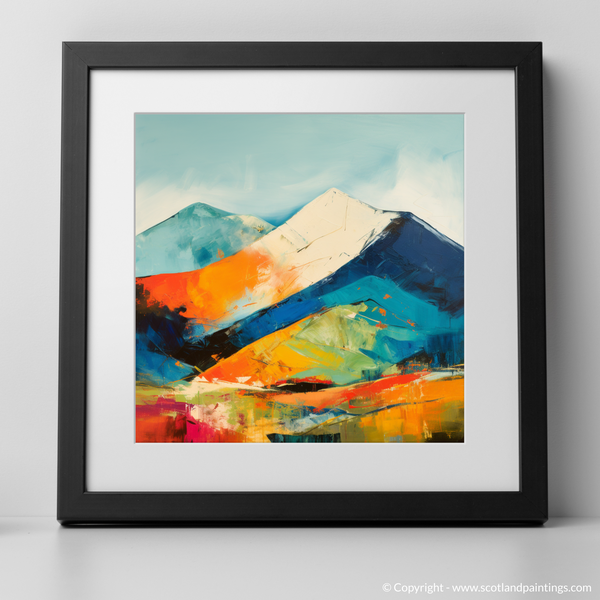 Framed version of Meall Garbh